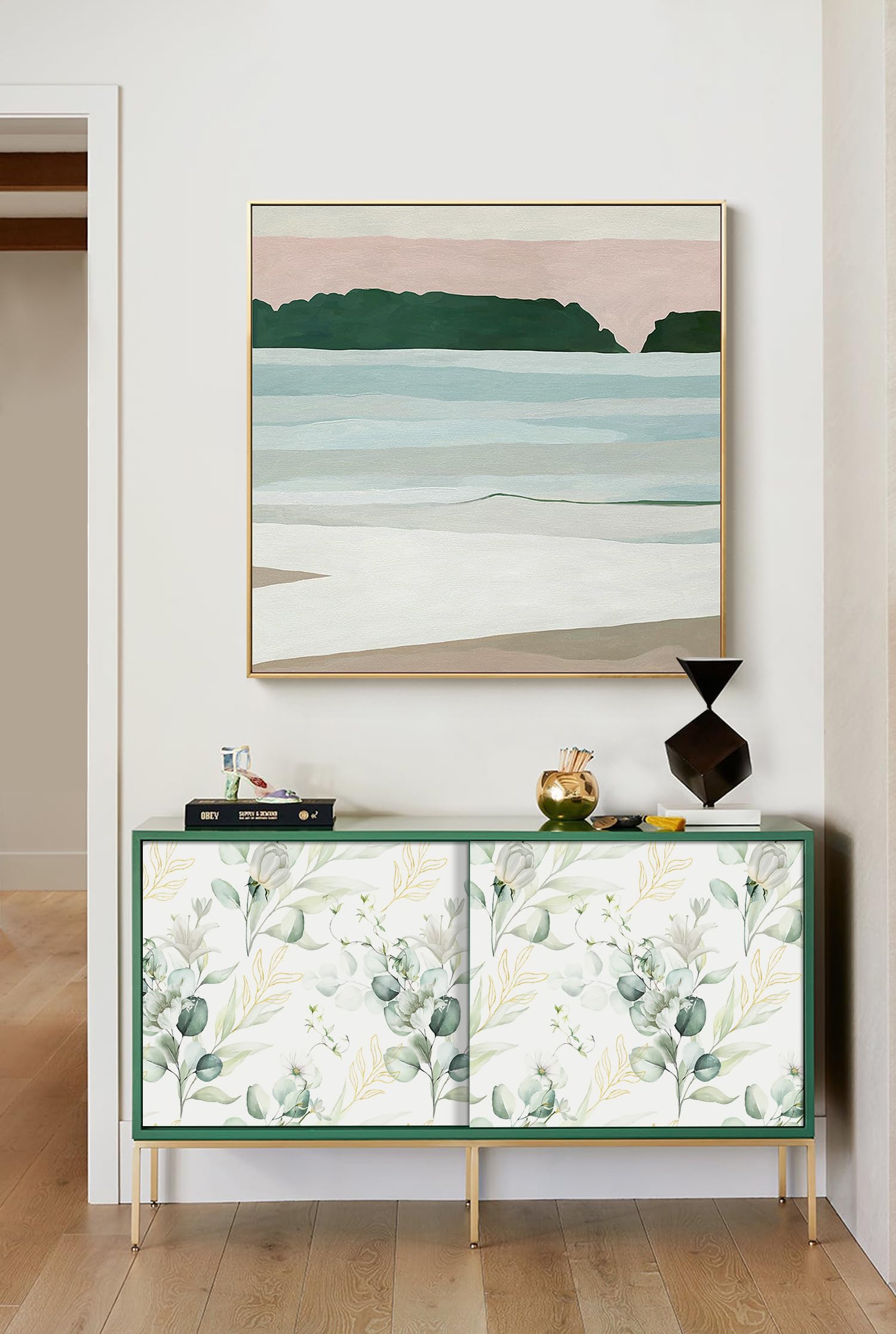 myforHD Self-Adhesive Wood Grating Wallpaper Wood Stripe Grain Natural Wooden Slats Wallpaper Peel and Stick Contact Paper PVC Vinyl Film Removable Waterproof