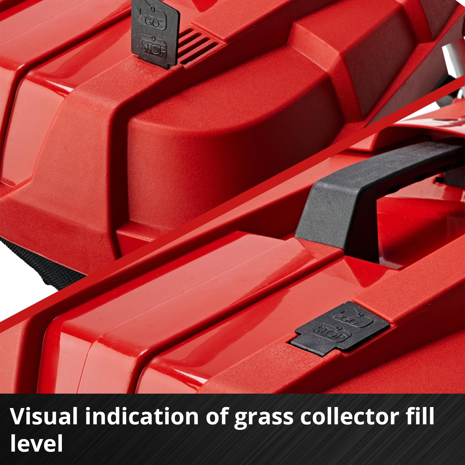 Einhell Power X-Change 18/33 Cordless Lawnmower With Battery and Charger - 18V, Brushless Motor, 33cm Cutting Width, 30L Grass Box, 5 Cutting Heights - GE-CM 18/33 Li Battery Lawn Mower