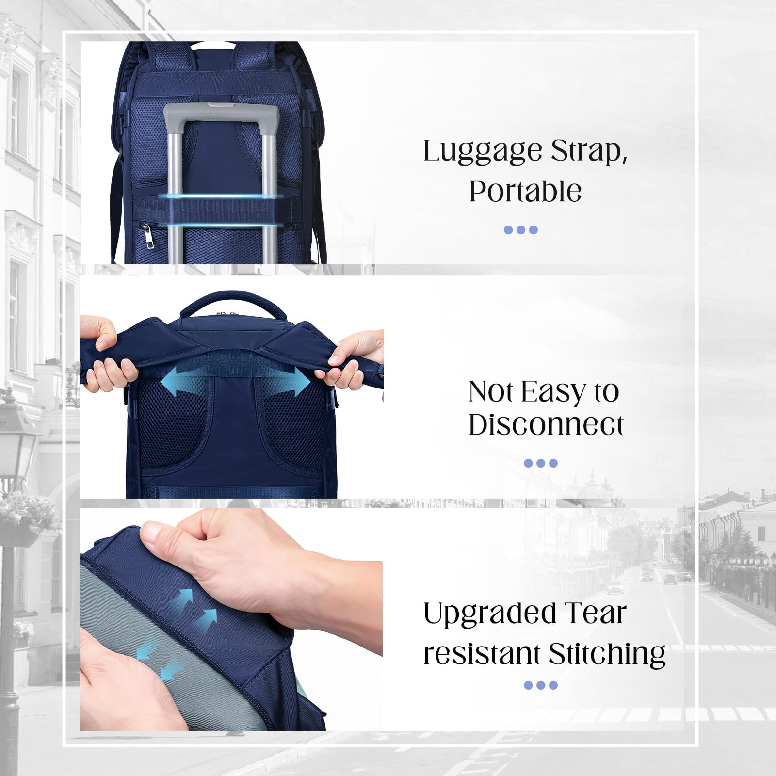 Cabin Bags 40x20x25 for Ryanair, Small Underseat Carry On Travel Backpack Casual Hand Luggage Flight Loptop Bags for Women Men Cabin Size Rucksack