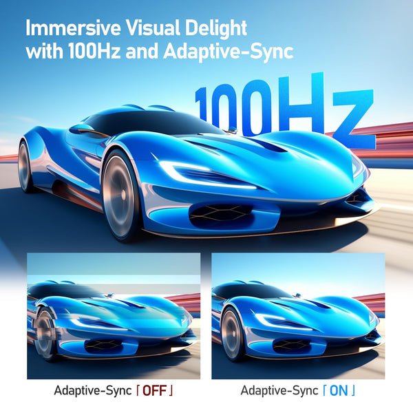 KOORUI 24 Inch Gaming Monitor, 165Hz, FHD 1080p, 1ms, IPS, Adaptive Sync, HDMI/DP, Tilt Adjustable, Eye Care, VESA Wall Mountable