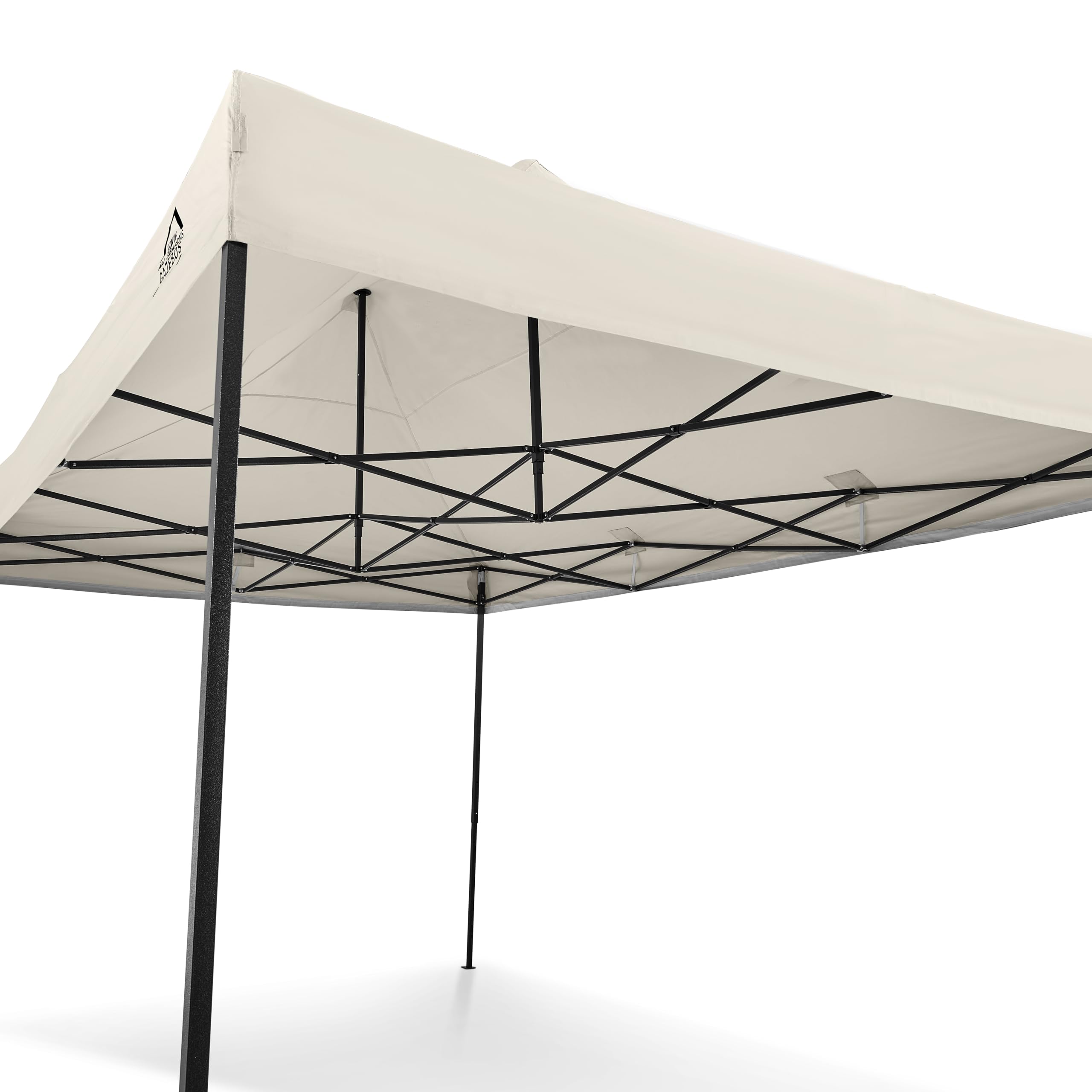 All Seasons Gazebos 3x4.5 Fully Waterproof Pop up Gazebo With Accessories - Metallic Grey