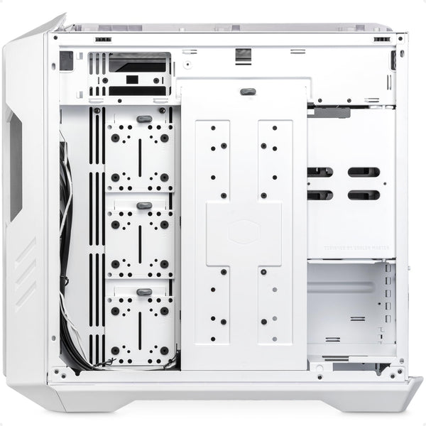 Cooler Master HAF 700 PC Case - Full-Tower, E-ATX Compatible, 5 x Pre-Installed Fans, Rotatable Radiator Bracket, TG Side Panel, Tool-Free Design, ARGB Controller Included