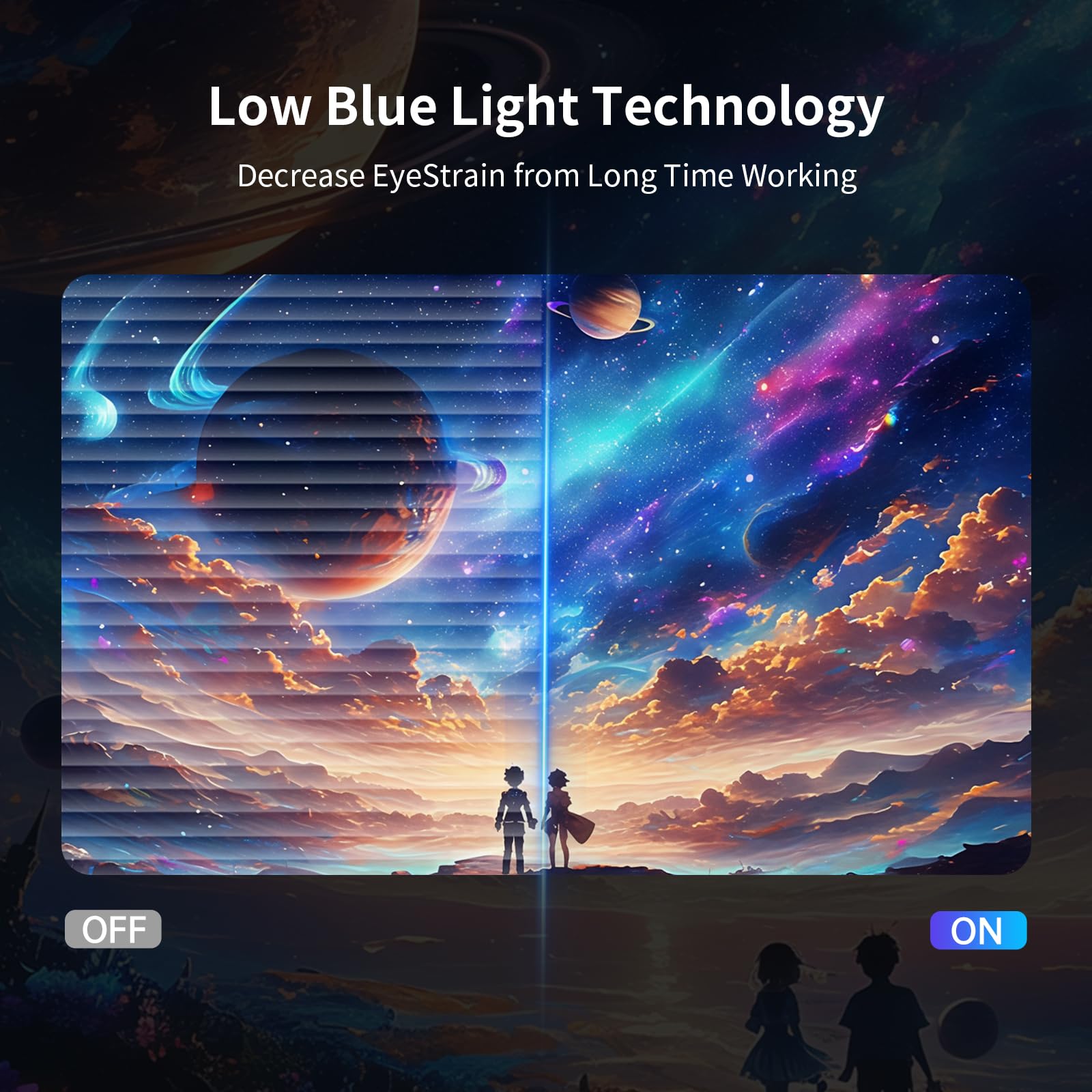 KTC Flat 32 Inch Monitor, QHD 1440P 2K@100Hz IPS Large Computer Monitor, Ultra Thin Bezels, Anti-Blue Light, HDR10, 103% sRGB, 86% DCI-P3, 350 Nits, 3ms MPRT, Adaptive Sync for Working and Gaming