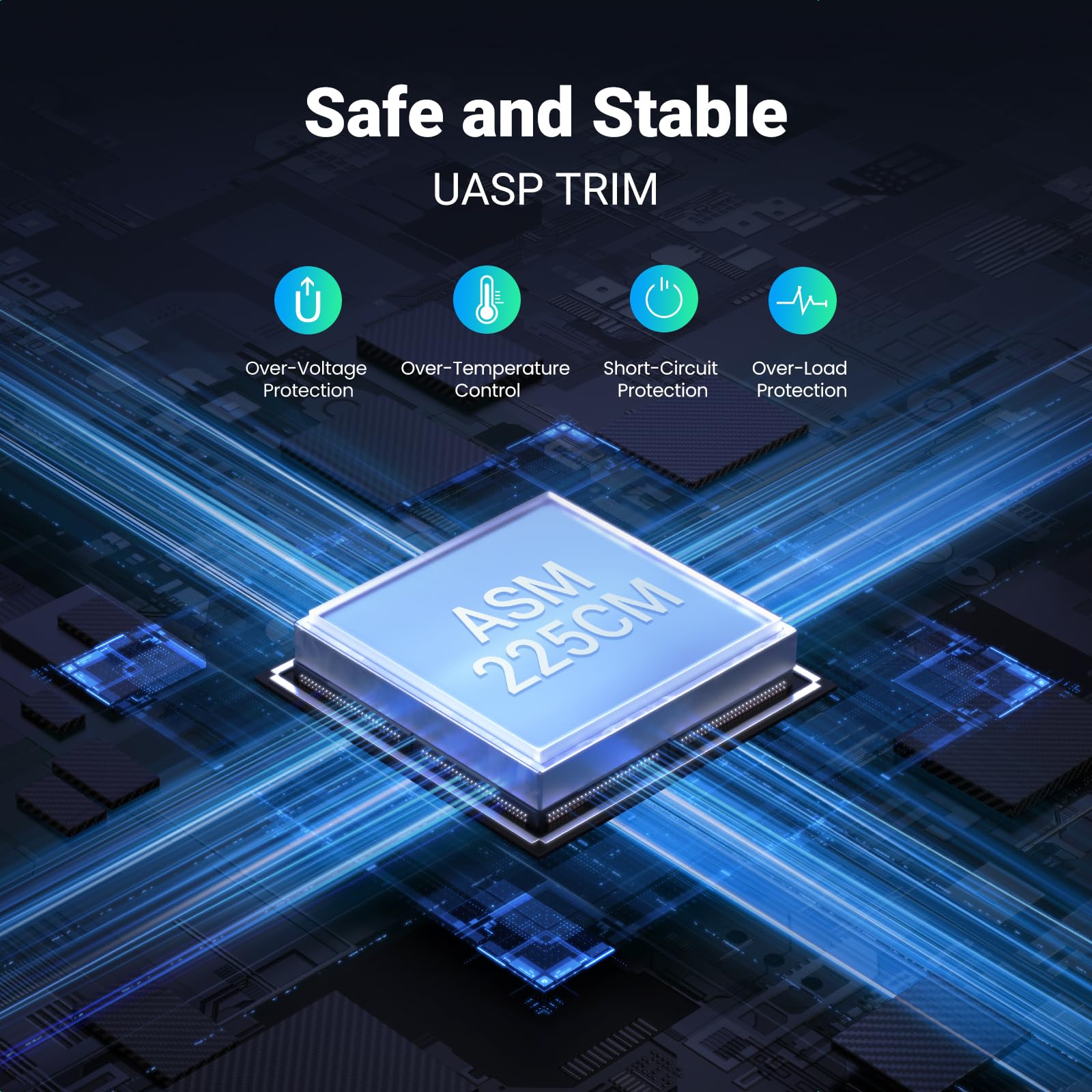 UGREEN 2.5 Inch Hard Drive Enclosure, 5Gbps SSD Enclosure, External USB 3.0 SATA HDD Caddy, SSD Reader UASP Supported, Hard Drive Caddy Compatible with 2.5 Inch SSD HDD EVO 870 WD Crucial Drive