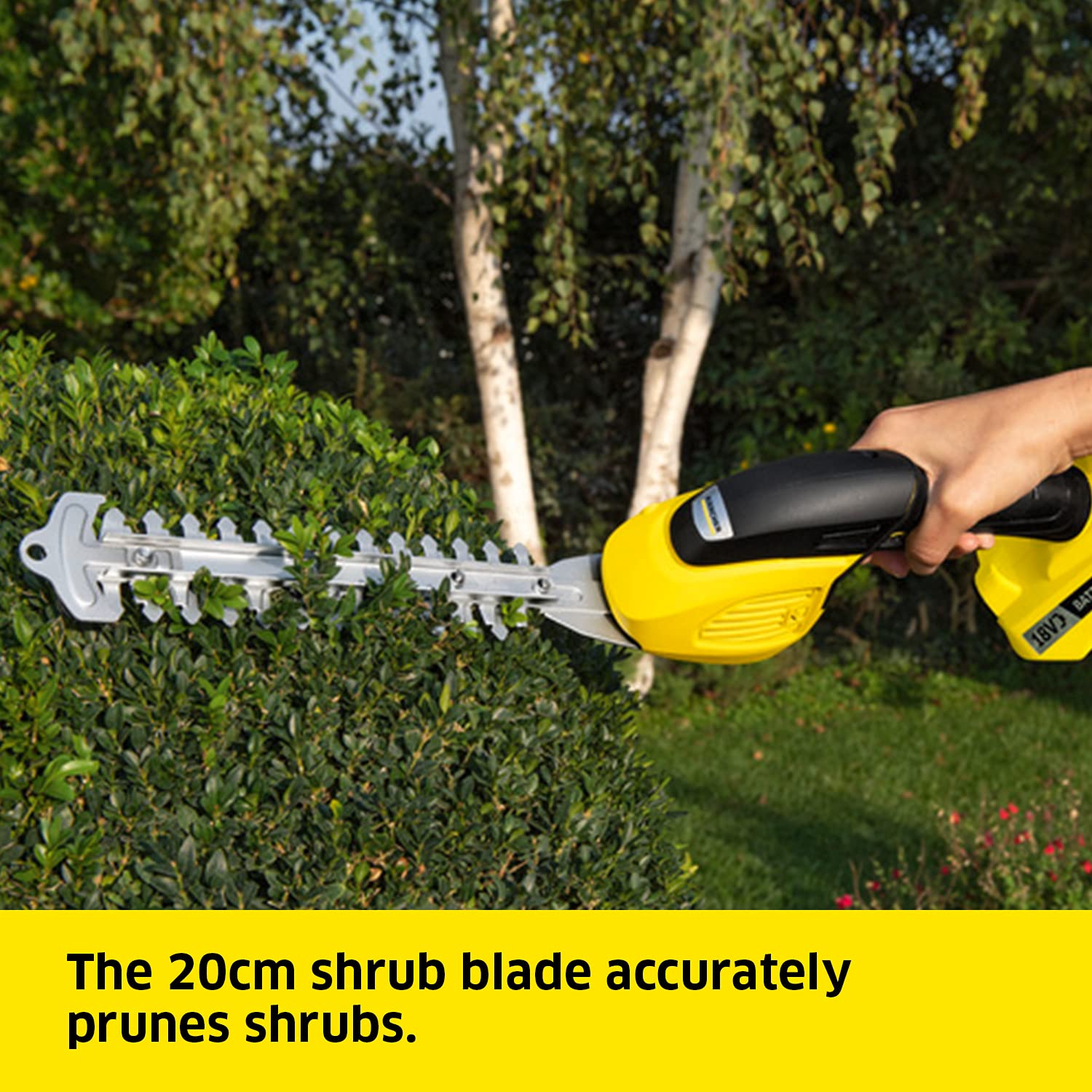 K?rcher GSH 18-20 Cordless Battery Grass & Shrub Shears (Machine Only)