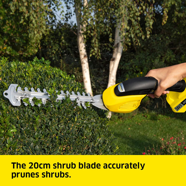 K?rcher GSH 18-20 Cordless Battery Grass & Shrub Shears (Machine Only)