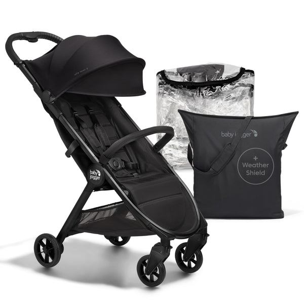Baby Jogger City Tour 2 Travel Stroller | Ultra-Lightweight, Foldable & Compact Pushchair Buggy | Shadow Grey