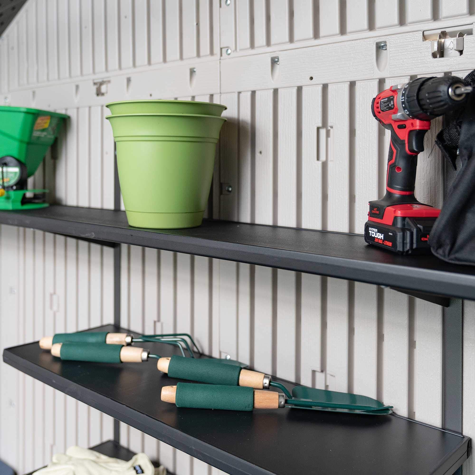 Lifetime 60282 Outdoor Storage Shed, 7 x 12 ft.