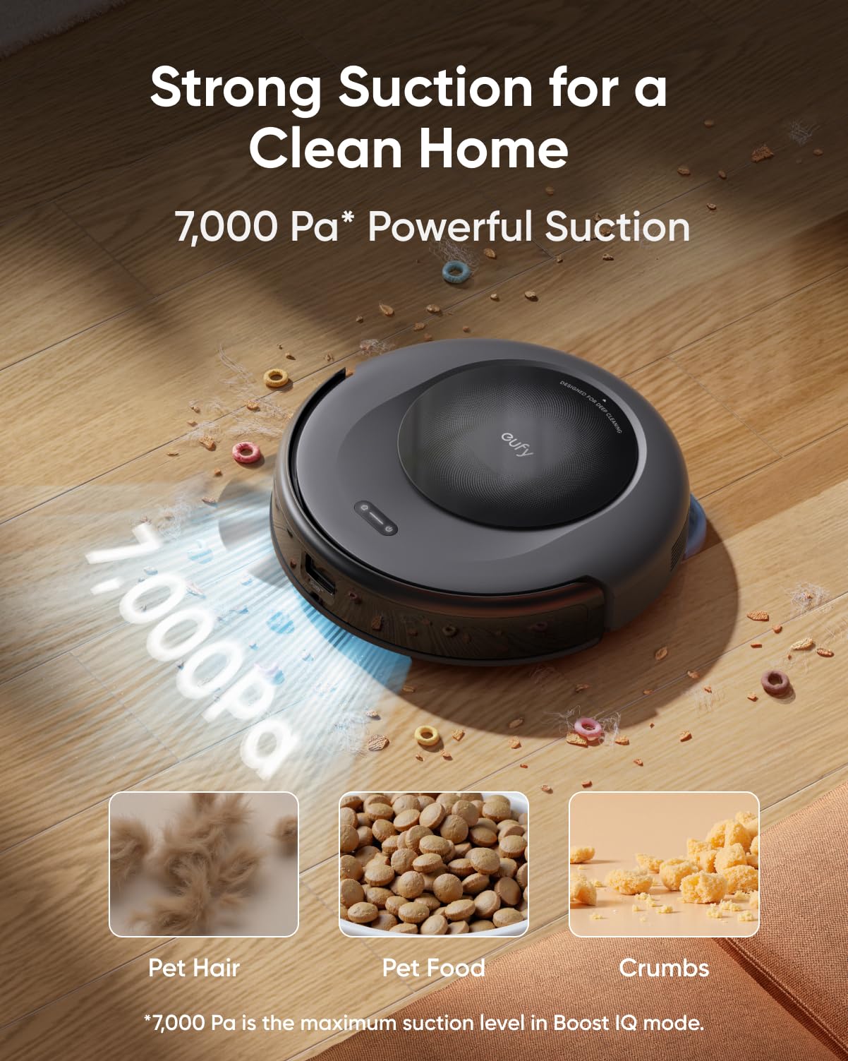 eufy Omni S1,Robot Vacuum Cleaner with Mop, Incredible Suction, All-in-One Station, Smart Obstacle Avoidance, Lift Mop, Wi-Fi, App, Alexa, Corner-to-Edge Deep Cleaning