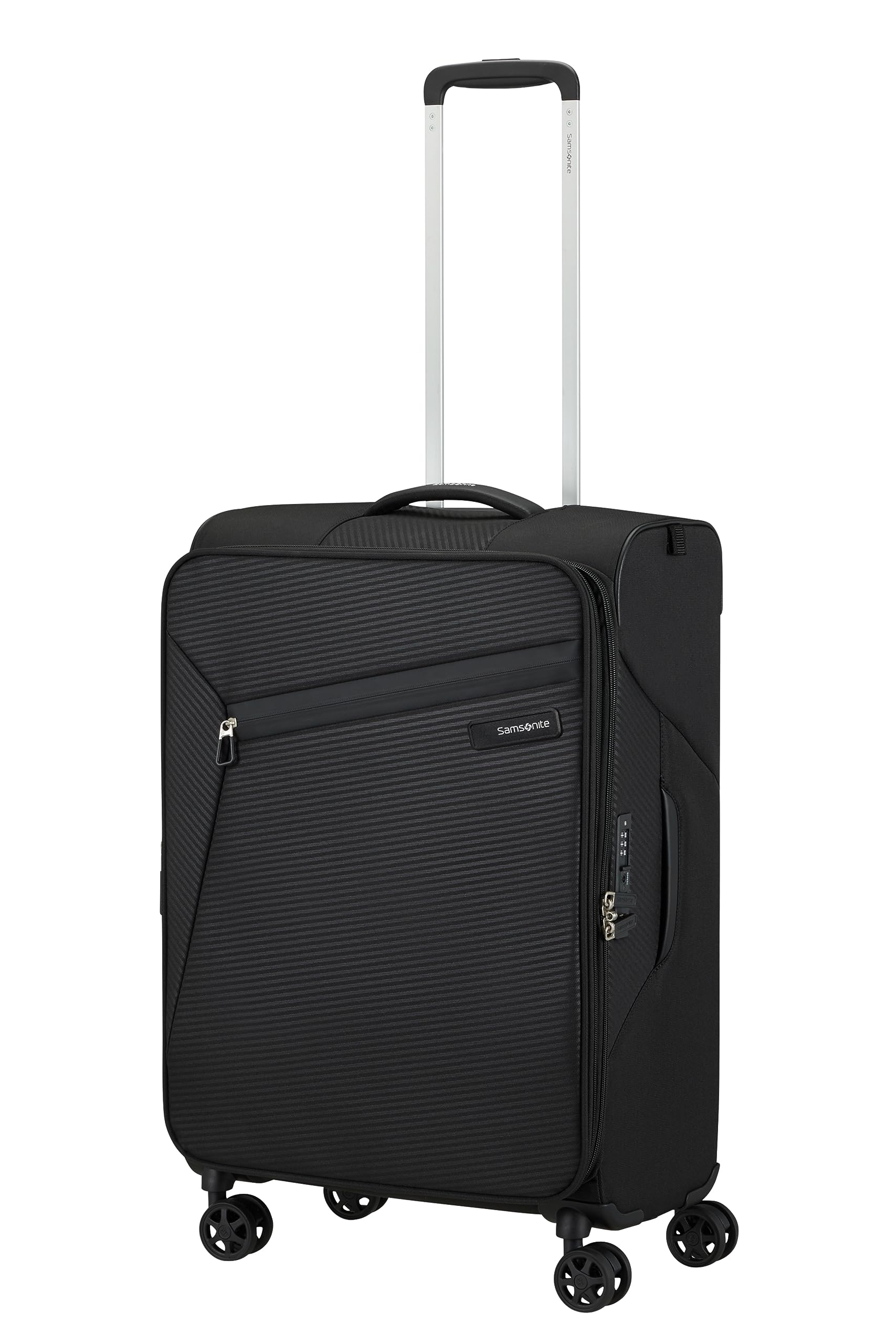 Samsonite Litebeam - Spinner S, Hand Luggage, 55 cm, 39 l, Black (Black)