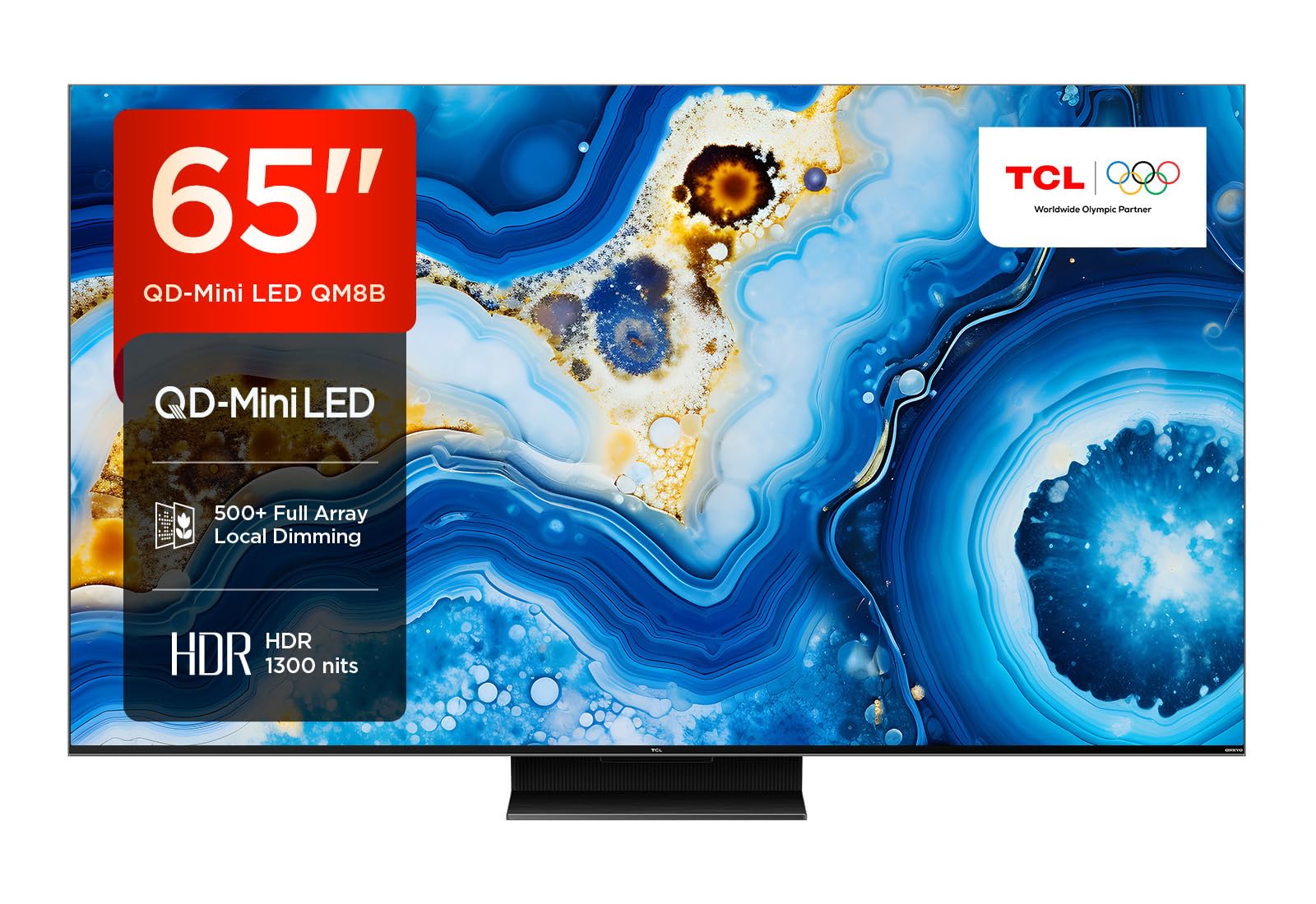 TCL 75Q6C-UK QD-Mini LED TV, 4K HDR Premium 1000nits, Smart TV Powered by Google TV (Dolby Vision IQ & Atmos, Onkyo 2.1 Sound System, 144Hz Motion Clarity Pro, 2025 New Model)