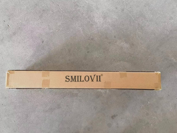 SMILOVII 24V Cordless Strimmer, Telescopic Lightweight Grass Trimmer with 6xMetal Blades & 10xPlastic Blades, 2 x 2000mAh Battery, Electric Garden Strimmer Grass Cutter for Lawn Edger Pruning Weed