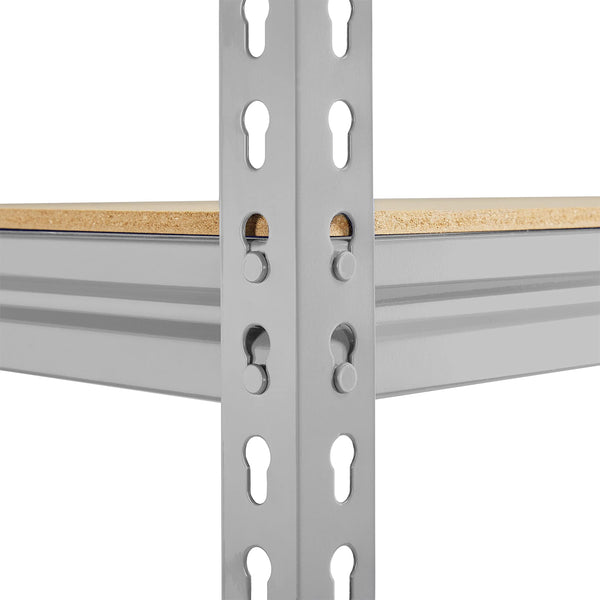 Yaheetech 5 Tier Garage Shelving Units, Heavy Duty Racking shelves, 150KG Per Shelf/750KG Capacity, 70cmx30cmx150cm（LxWxH,Dark Gray