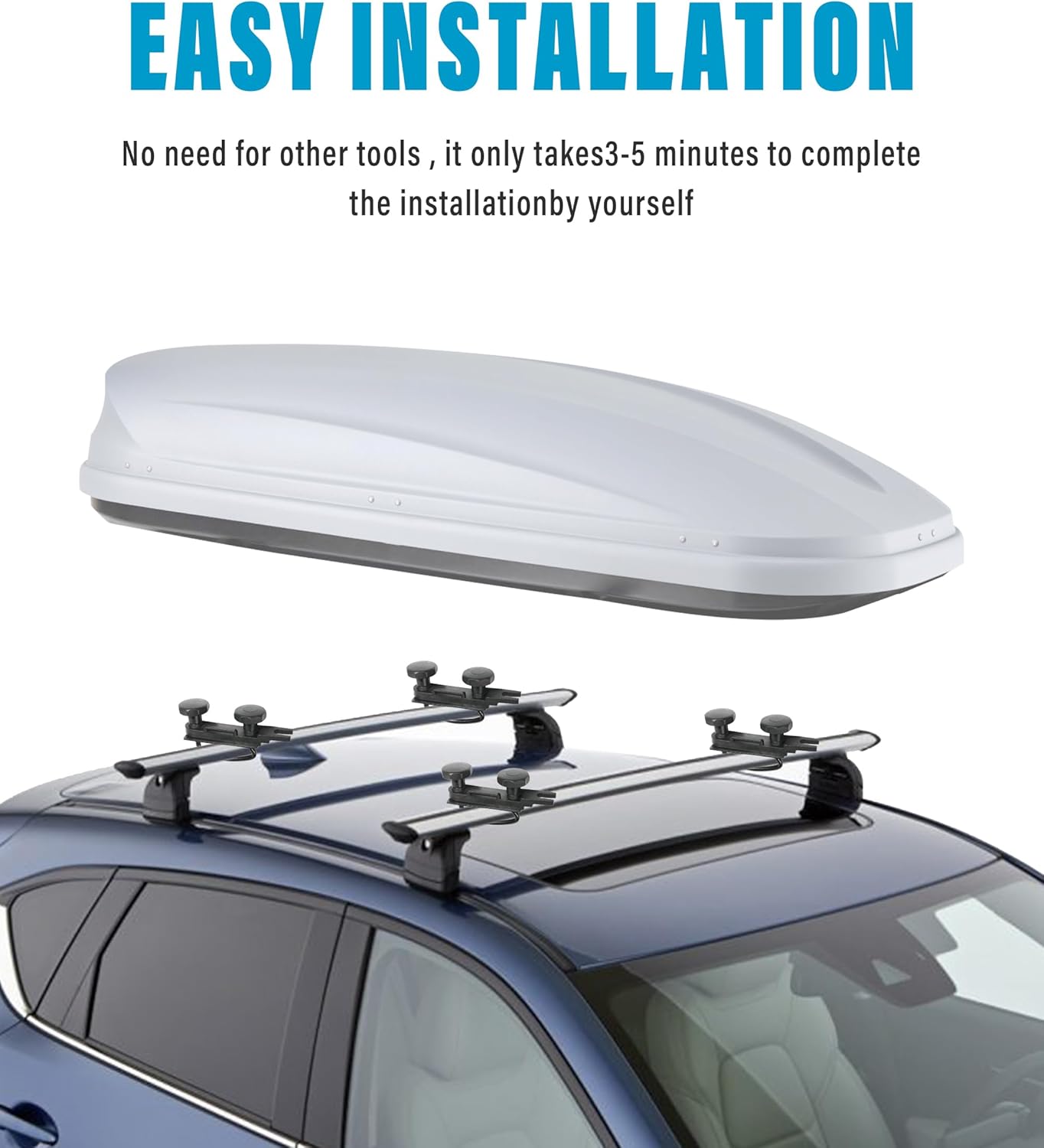 Flaconi Car Roof Rack Clamps,Roof Brackets,Roof Rack Accessories,Roof Rack Brackets,Roof Rack Mounting Hardware,Roof Rack Mount,Sportrack Roof Rack,Universal Roof Rack U-bolt