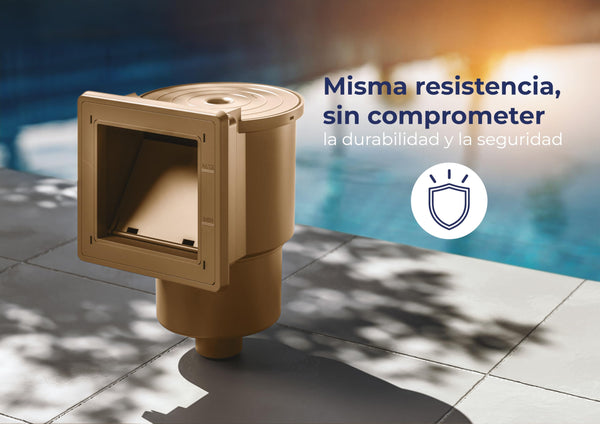 GRE POOL Skimmer Cone Head 3/4 "x 14.1 cm, Brown