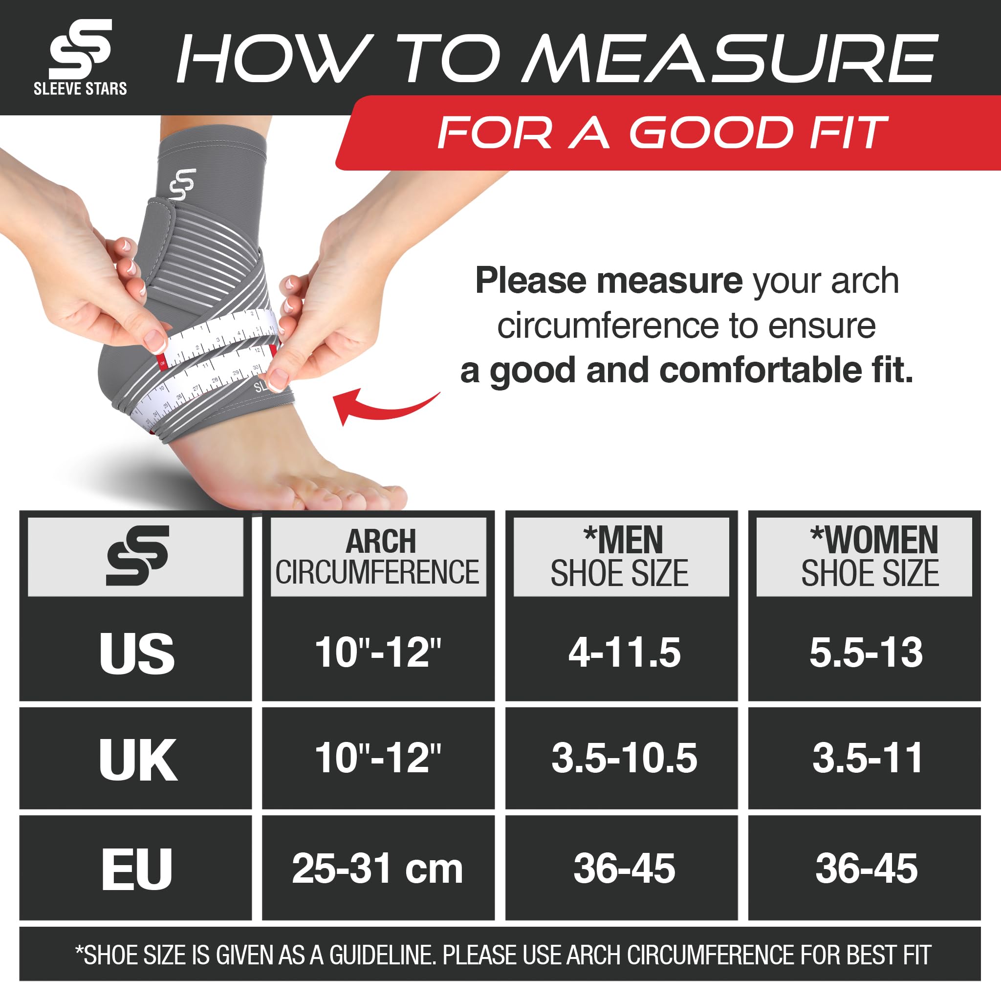 Sleeve Stars Ankle Brace for Sprained Ankle, Plantar Fasciitis Relief Ankle Support for Women & Men, Ankle Compression Sleeve w/Strap, Achilles Tendonitis Brace, Foot Brace Wrap (Single/Hot Pink)