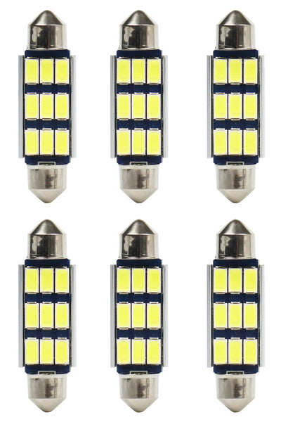 Superlite Set of 2 T10 Bulbs with 18 Leds from the Blue Series range. CanBus Technology and 6500K Colour Temperature. Ideal for Car and Truck.