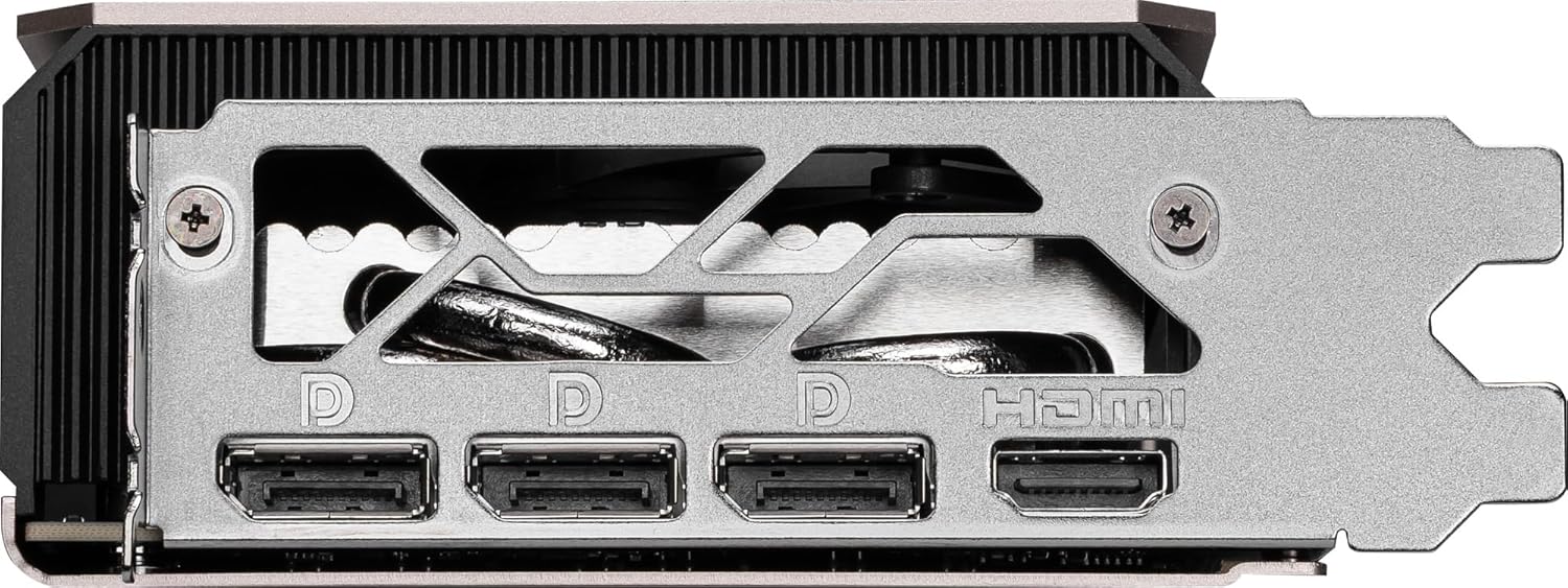 MSI GeForce RTX 5060 Ti 16G INSPIRE 2X OC Graphics Card - RTX 5060 Ti GPU, 16GB GDDR7 (28Gbps/128-bit), PCIe 5.0 - DUAL-Fan Thermal Design (2 x STORMFORCE FAN) - HDMI 2.1b, DisplayPort 2.1b