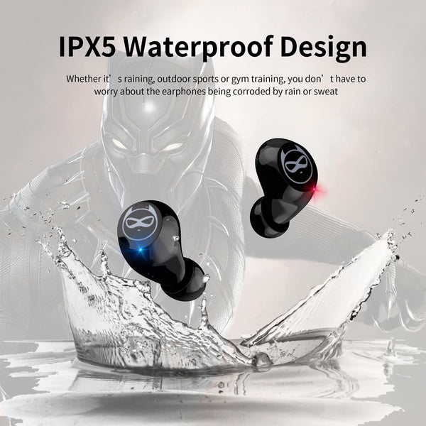 Earbuds for Kids Cute Design in-Ear Wireless Earphones for Kids Boys Adult Bluetooth 5.3 Waterproof Sport Stereo Headphones with Mic for Phone