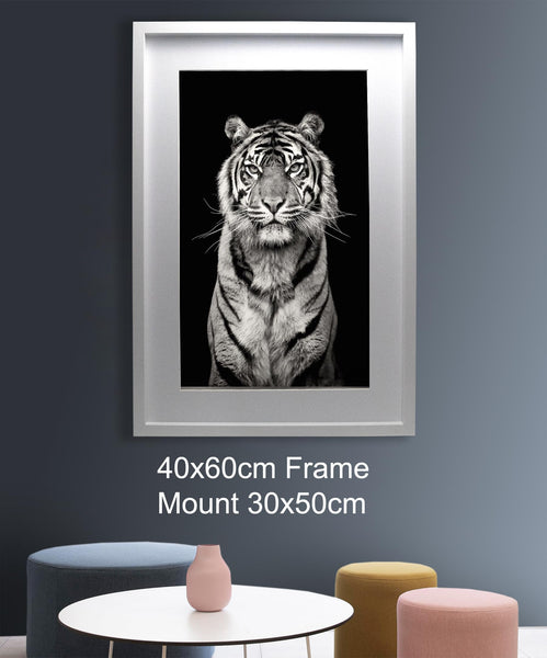 Black 50x70cm Boxed Picture Frames Set of 3 with Mounts for 40x60cm, 70x50cm poster frame with Acid Free mount for 40x60cm photo (Black 3Pack)