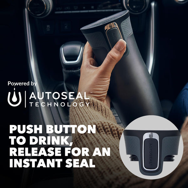 Contigo West Loop Autoseal Travel Mug, Stainless Steel Thermal Mug, Vacuum Flask, Leakproof Tumbler, Coffee Mug with BPA Easy-Clean Lid