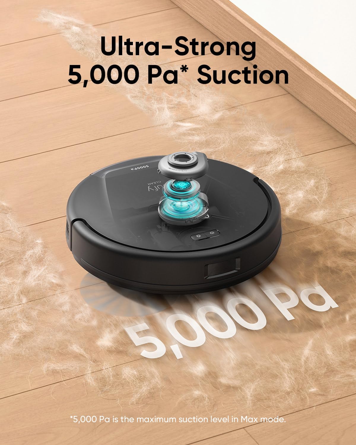 eufy Robot Vacuum C10 with Self Empty Station, 4,000Pa, 2.85-Inch Ultra-Slim Body, Up to 60 Days of Hands Free Cleaning,Carpet Cleaning, Edge Expansion Brush, Quiet, Point Laser Navigation