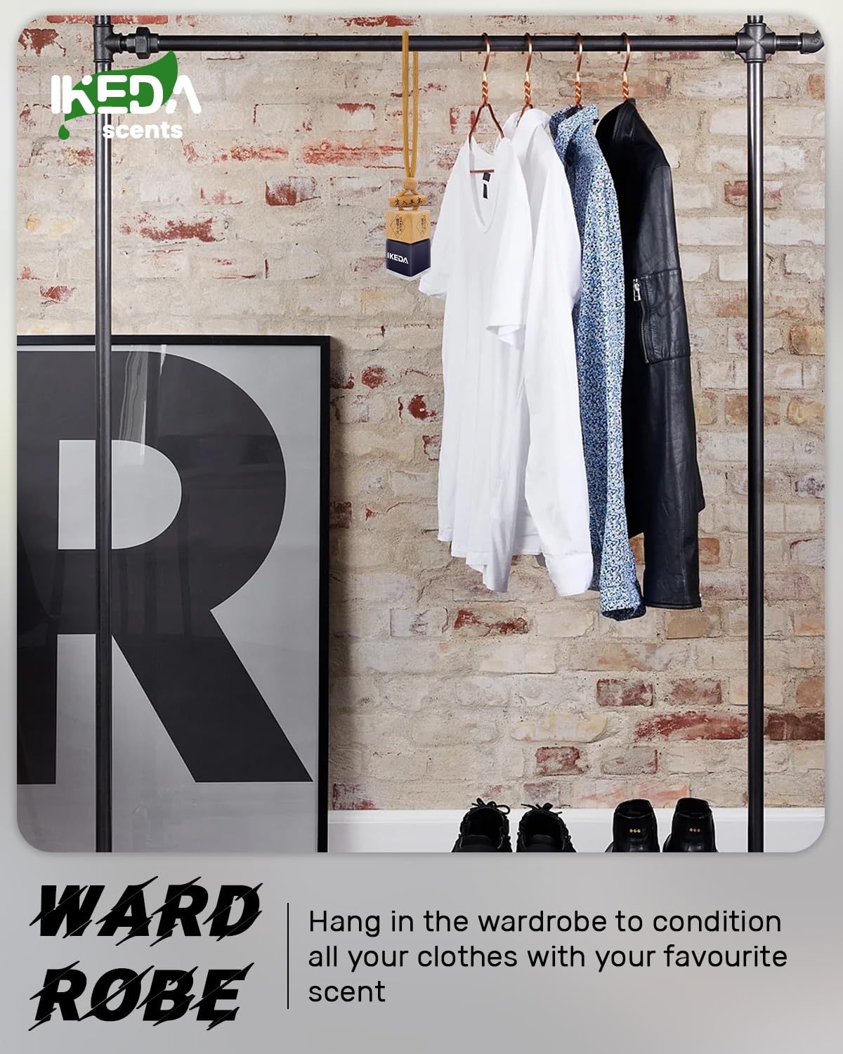 Car Air Fresheners for Men | Air Fresheners with Odour Eliminator Technology | Long Lasting Fragrance Car Accessories for Men | Strong Scents Perfume Diffusers (10ml Dark Night)