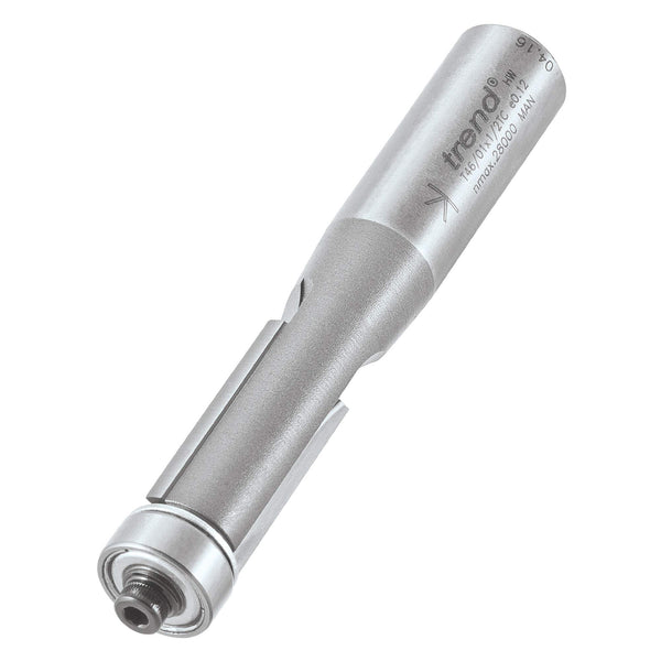 Trend Professional Guided Trimmer, 1/2 Inch Shank, 12.7mm Cut Diameter, 50mm Cut Length, Tungsten Carbide Tipped, 46/23X1/2TC