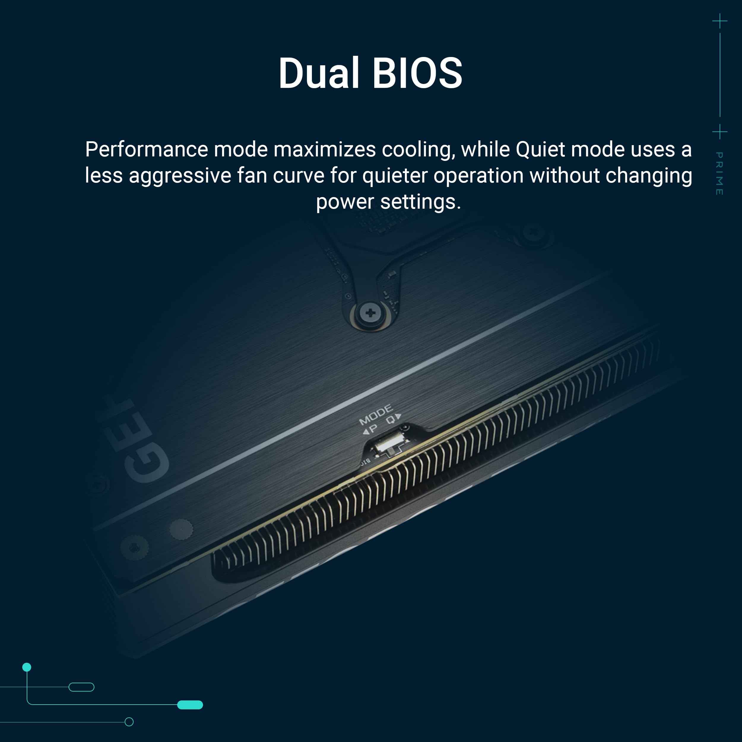 ROG Herculx Graphics Card Holder - Tool-free adjustable GPU support bracket, Spirit level, Solid zinc alloy, 72-128mm, Extensive compatibility, Aura Sync