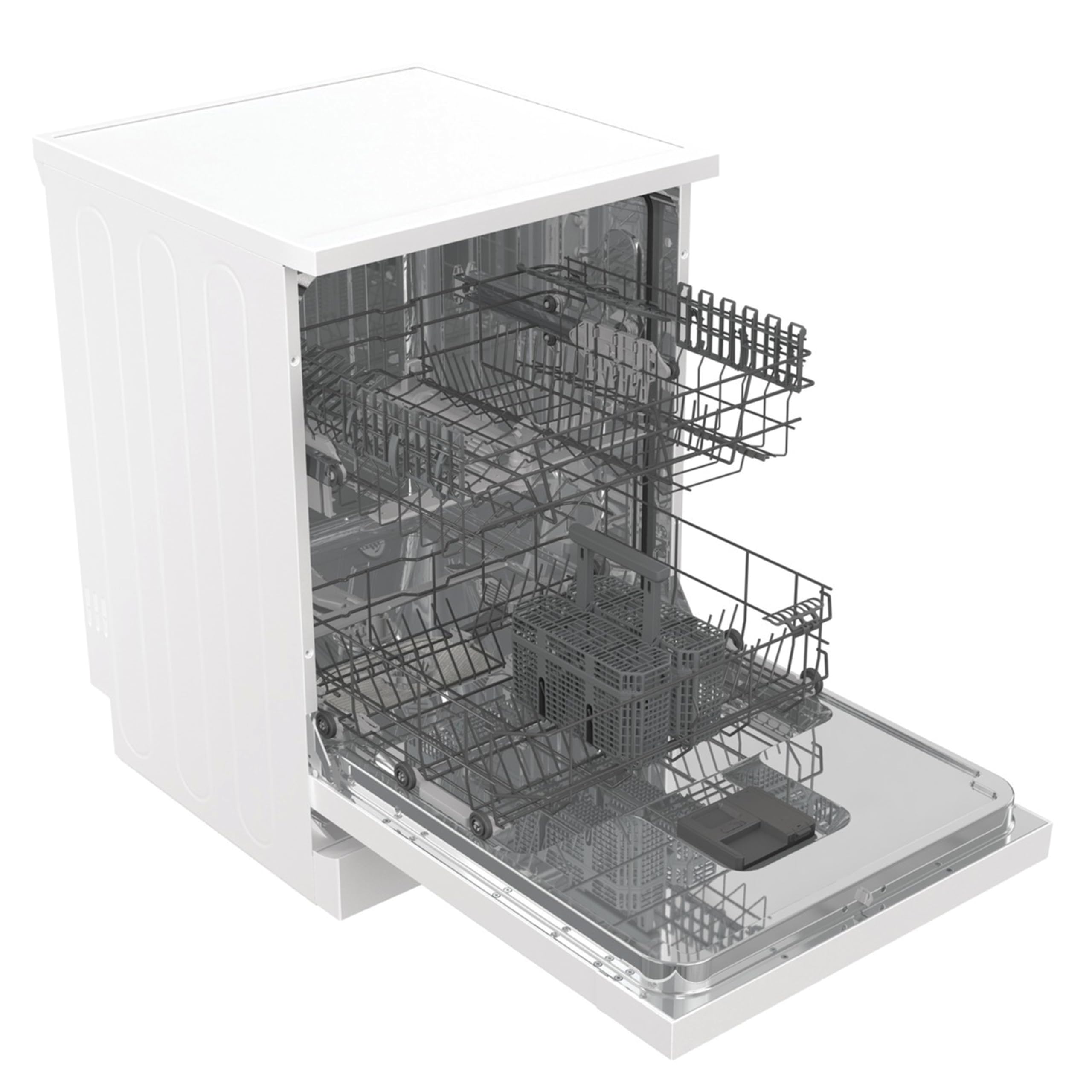 Hisense HS622E90WUK Freestanding Standard Dishwasher 85cm High - E Rated, White, 24 x 23 x 33 inches (L x W x H) [Energy Class E]