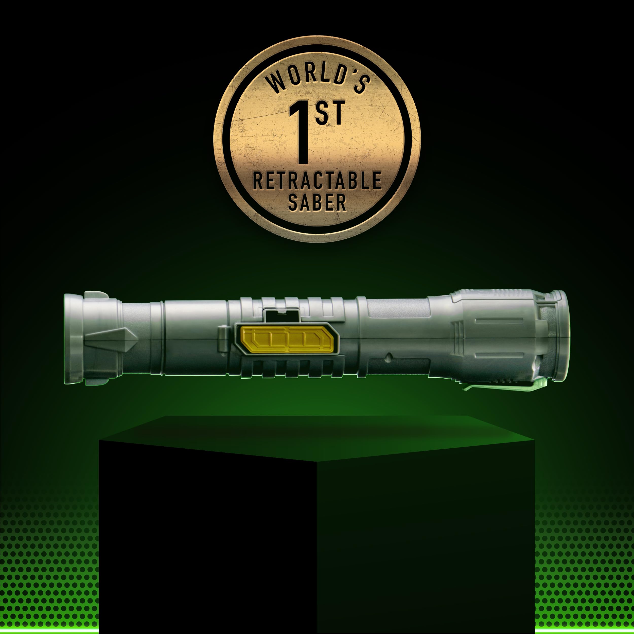 Power Saber: Green | Auto Extending 30" LED Energy Blade | With Motion Based Light and Sound Effects | Recommended Ages 6+