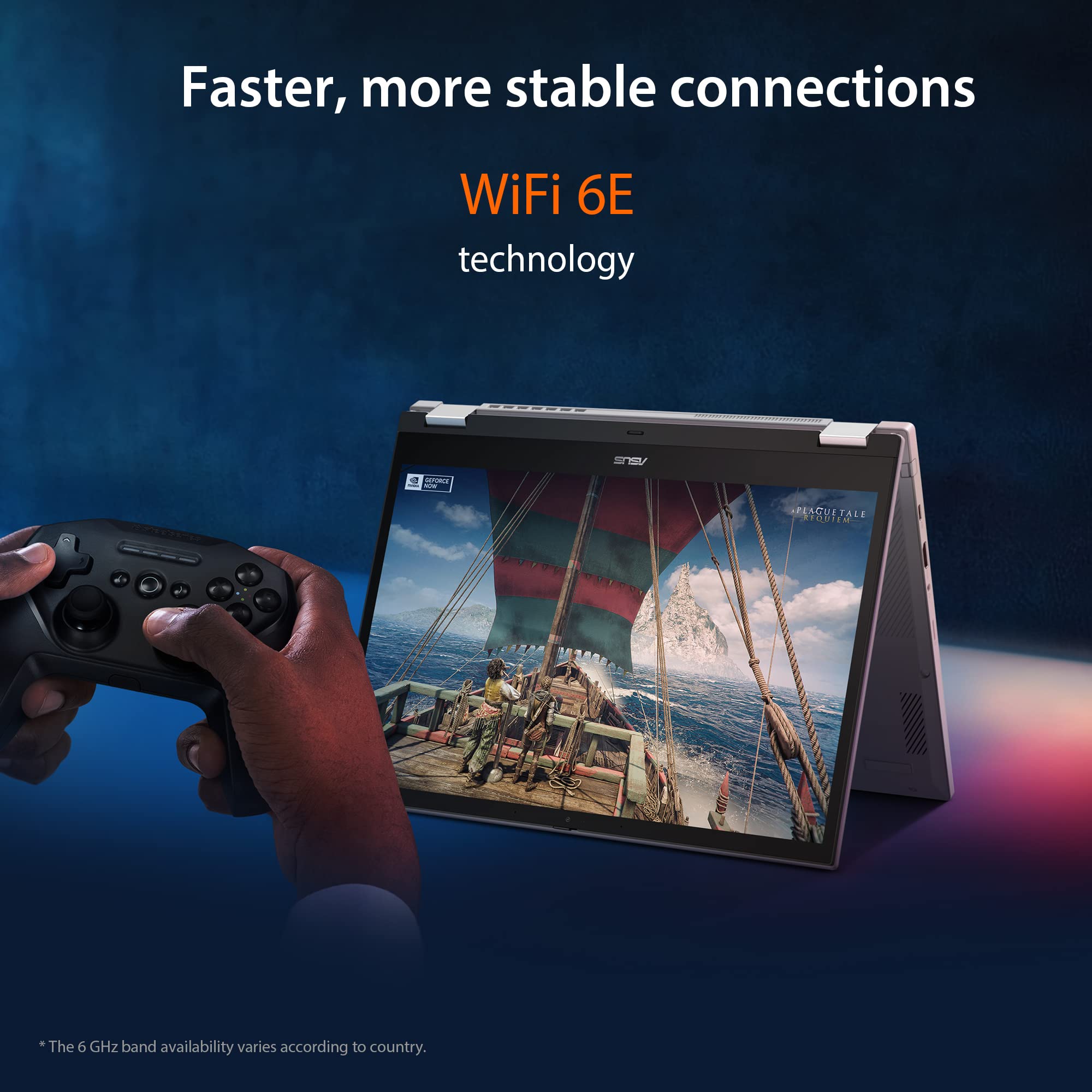 ASUS Chromebook 14 CX3402CBA 14.0" Full HD Chromebook Laptop (Intel i3-1215U, 8GB LPDDR5 RAM, 128GB SSD, Backlit Keyboard, Google Chrome Operating System)