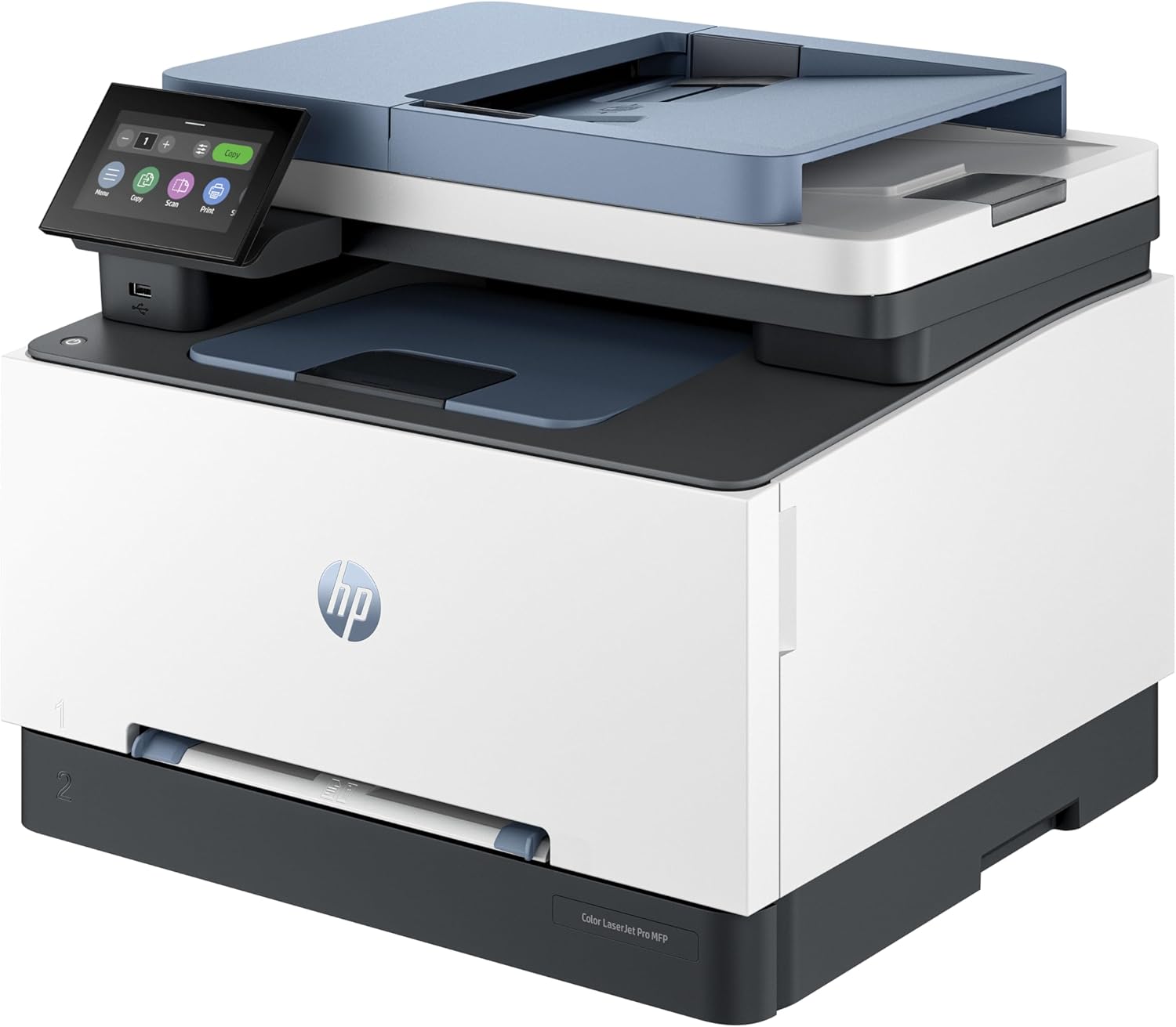 HP LaserJet Pro MFP 3302fdw Laser Printer | Colour | Printer for Small Medium Business | Print, Scan, Copy, Fax | Automatic document feeder | 2-Sided Printing | Wireless | Front USB port | Touchscreen