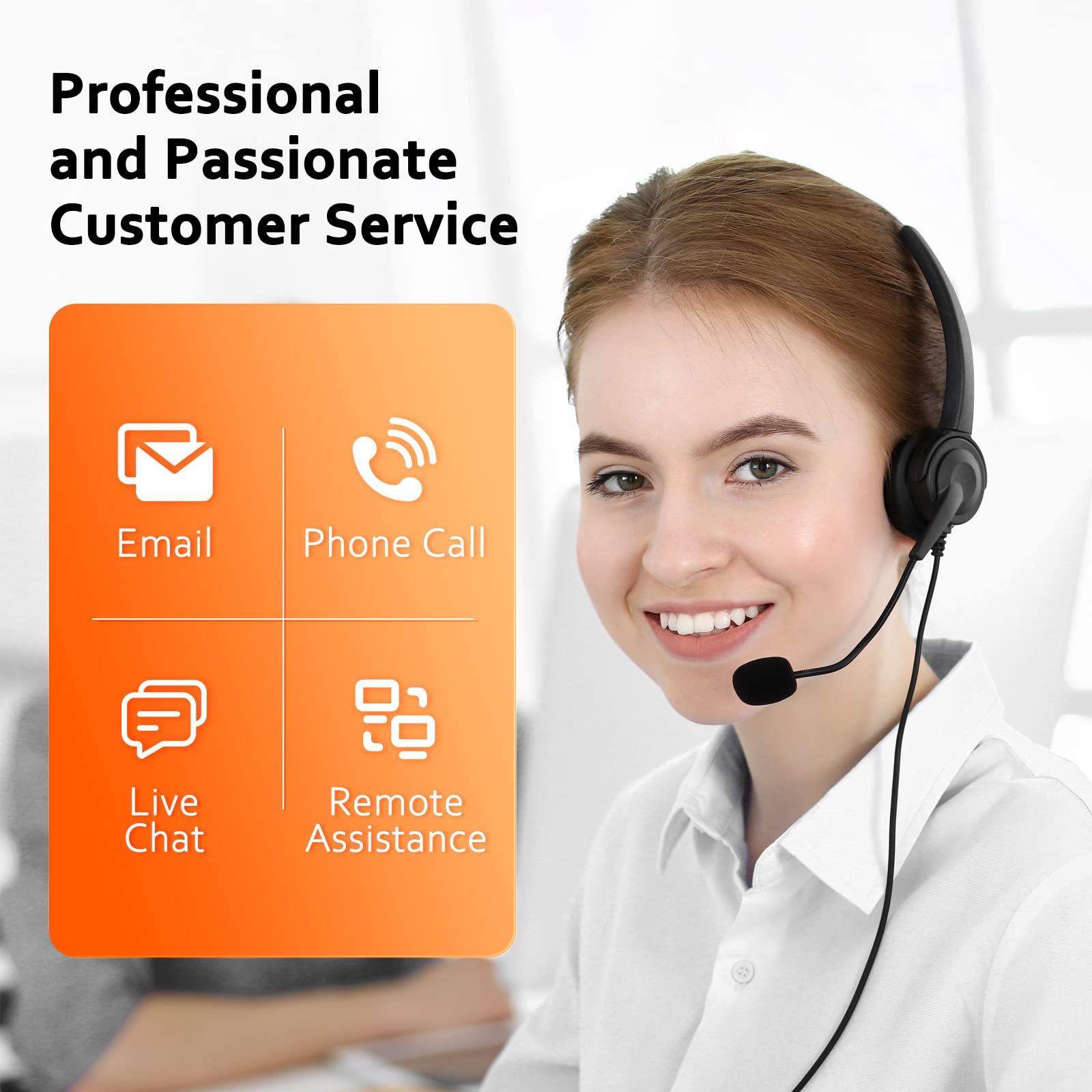 JADENS Bluetooth Thermal Label Printer, 4x6 Shipping Label Printer for Shipping Packages 203DPI, 1.57"-4.1" Printing Size Compatible with Hermes, Royal Mail, Amazon, Shopify