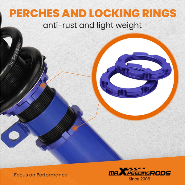 maXpeedingrods Coilover Suspension Kit for Celica 2000-2006 Coil Over Shock Strut