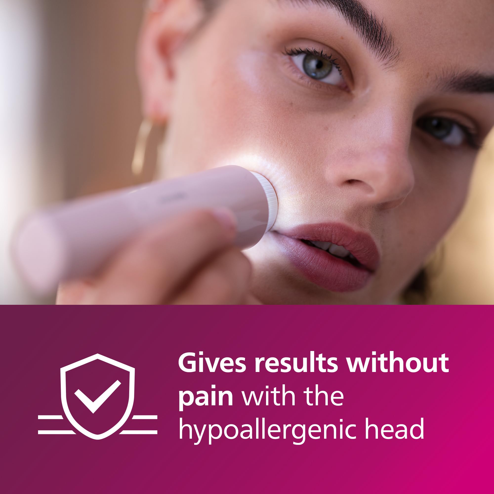 Philips BRT383/15 BikiniGenie Trimmer, Purple