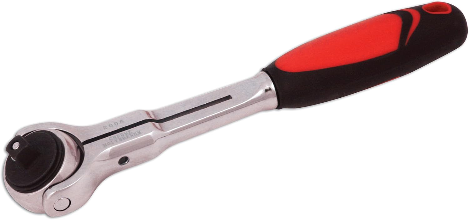 Laser 3519 Swivel Head Ratchet 1/4"D