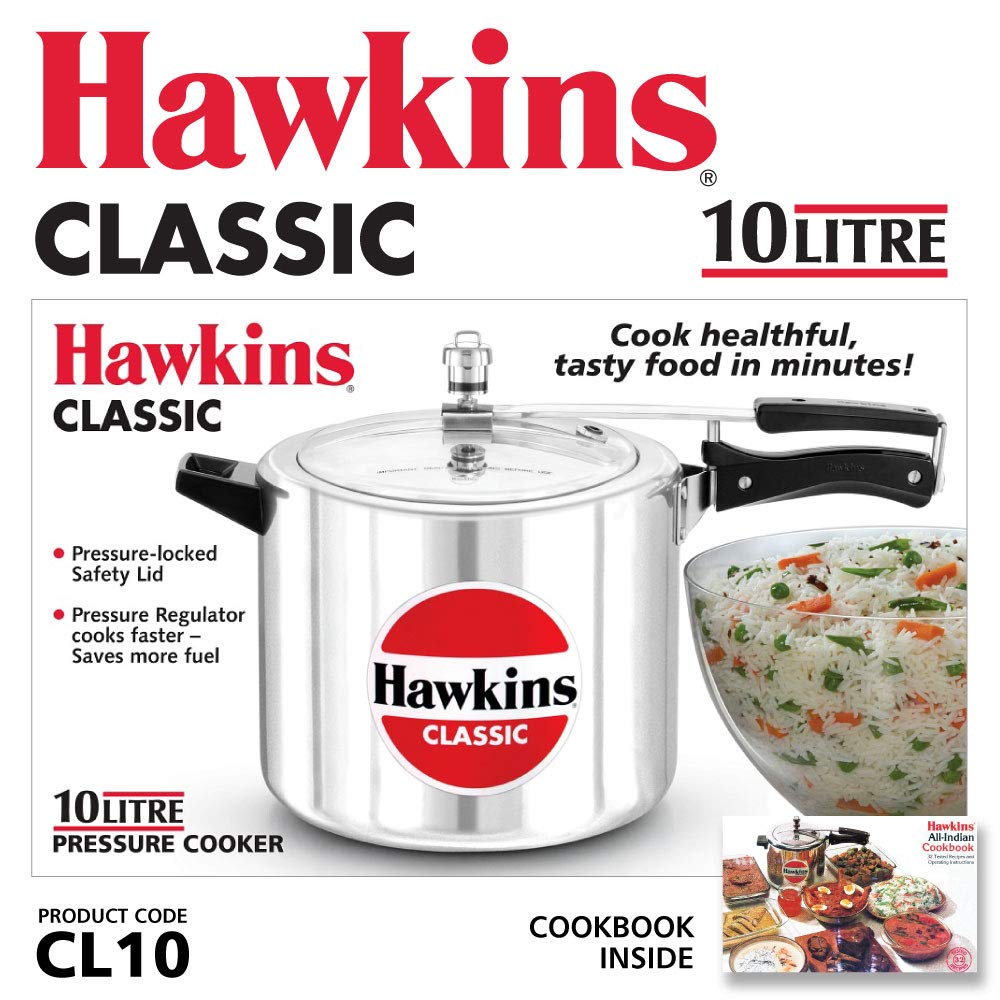 Hawkins Classic Pressure Cookers (10 Litre)