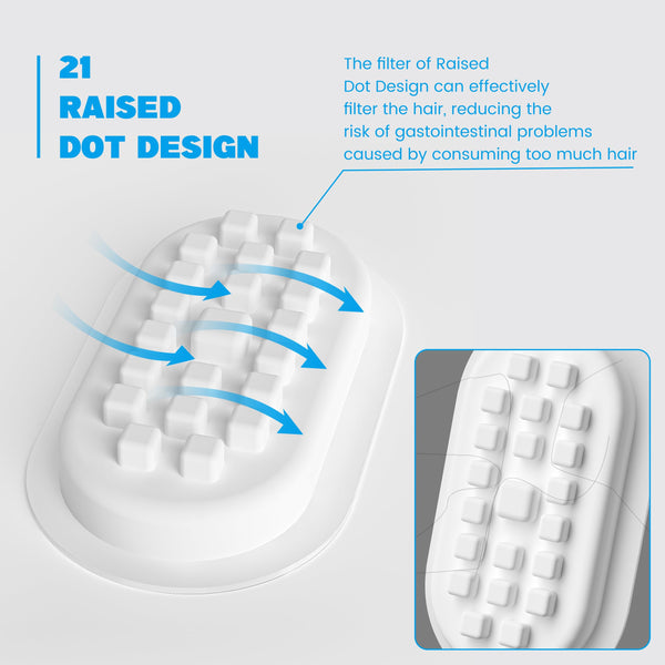 DOOOB Cat Water Fountain for Drinking, 3.2L Pet Water Fountain, Ultra Silent Stainless Steel Automatic Cat Fountain for Cats, Dogs and Other Pets