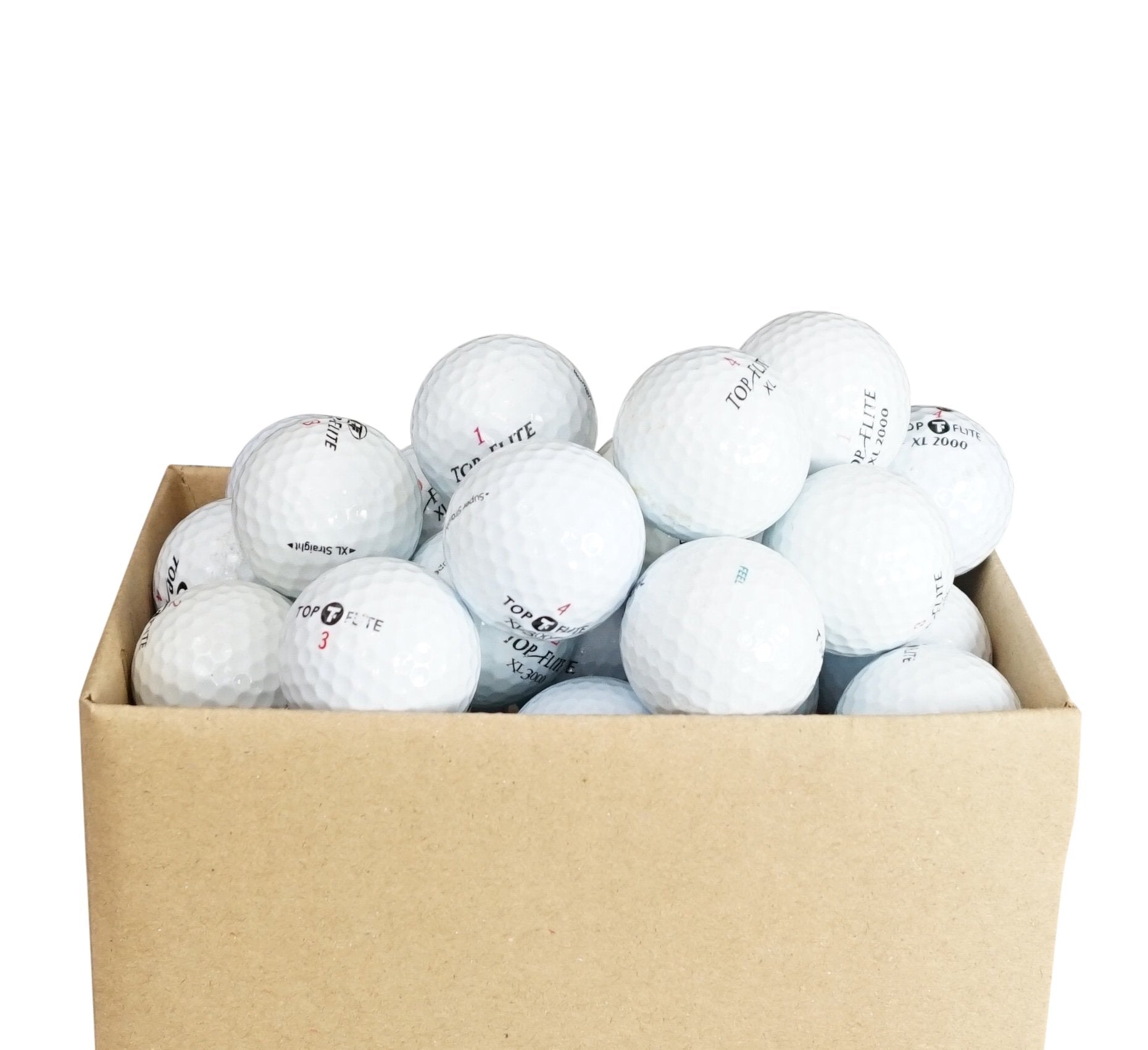 100 Assorted Top Flite AAA Grade Golf Balls