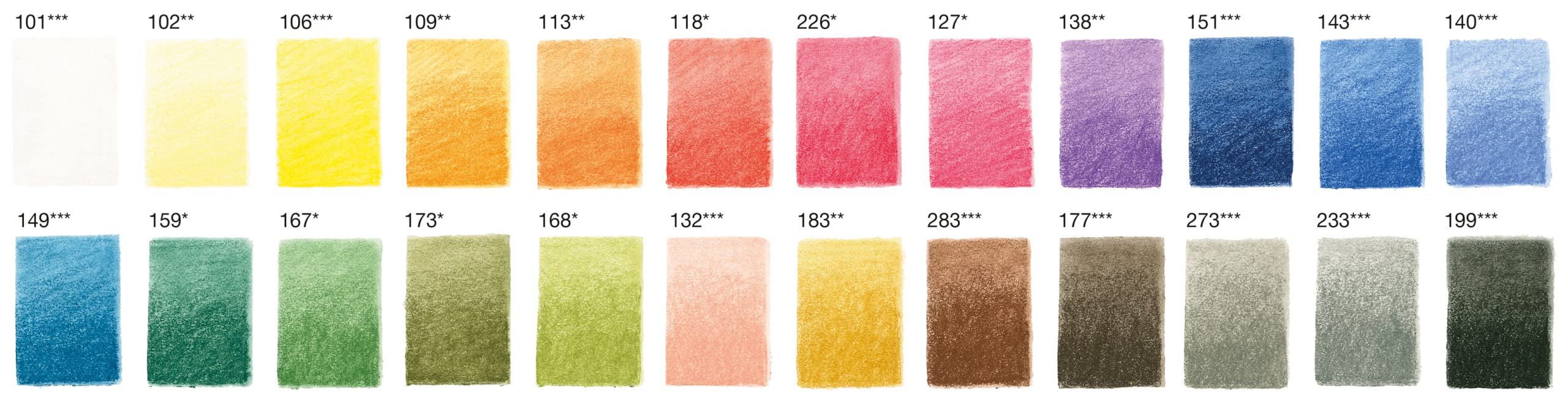 Faber-Castell Tin of 24 Pitt Pastel Artists Colouring Pencils, High Colour Ideal For Colouring, Drawing, Sketching, By Professional And Hobby Artists,