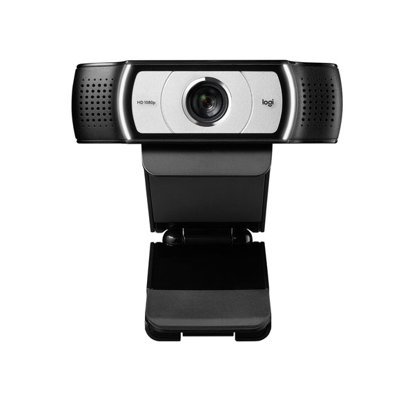 Logitech C930-E Business Webcam, Full HD 1080p/30fps Video Calling, Light Correction, Autofocus, 4X Zoom, Privacy Shade, Works with Skype Business, WebEx, Lync, Cisco, PC/Mac/Laptop/Macbook/Chrome