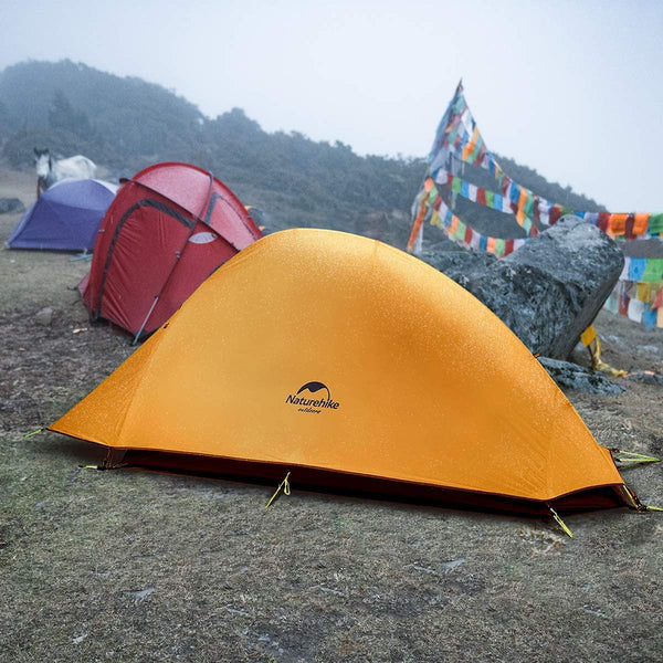 Naturehike Cloud up 1 Person Backpacking Tent Lightweight Camping Hiking Dome Tent for 1 Man