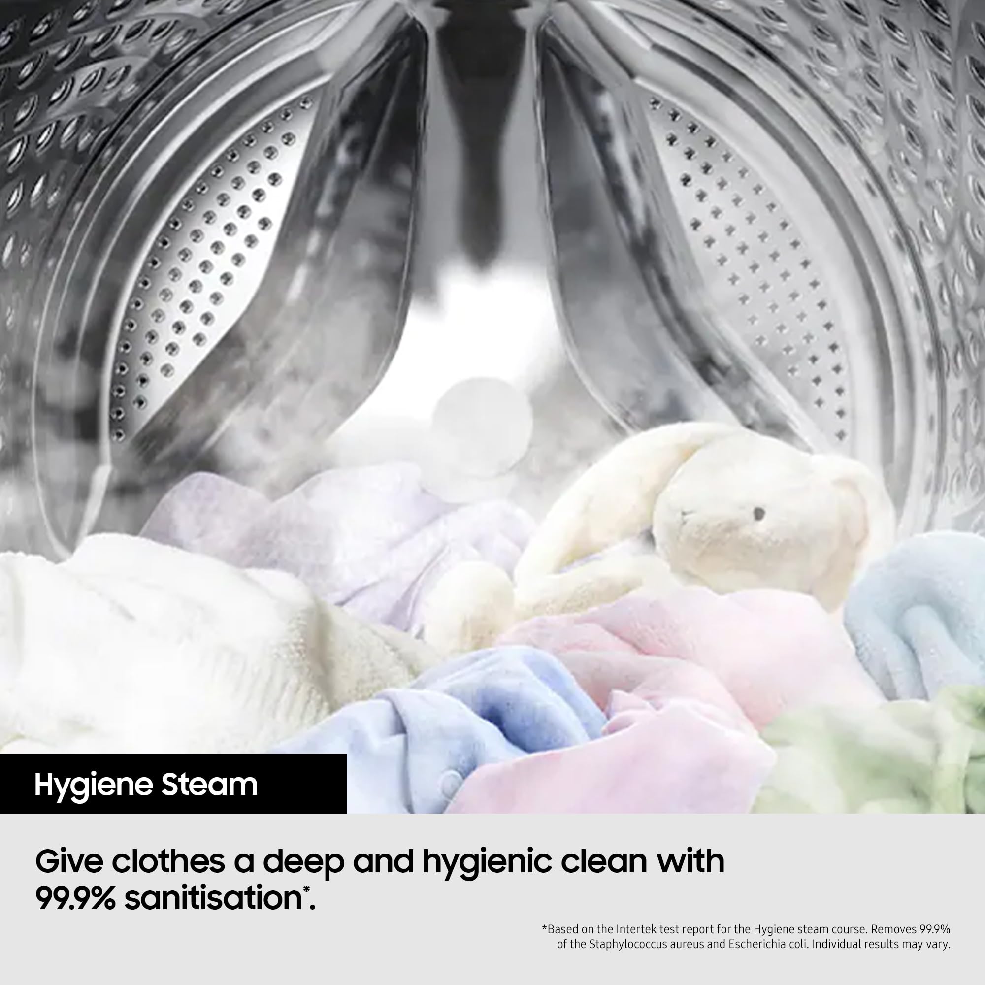 Samsung Series 6 AI Energy Washing Machine, 9kg, 1400rpm, White, WW90DG6U25LEU1