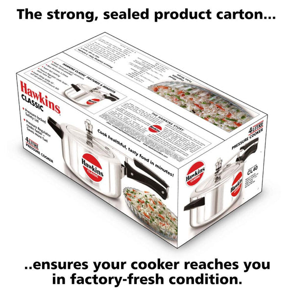 Hawkins Classic Pressure Cookers (4 Litre)