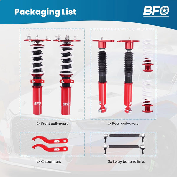 maXpeedingrods Coilovers Suspension for BMW 1 Series F21 Hatchback 2WD 2011-2019 114d 116i 120 for 3 Series F30 Saloon 316d 318i 320d