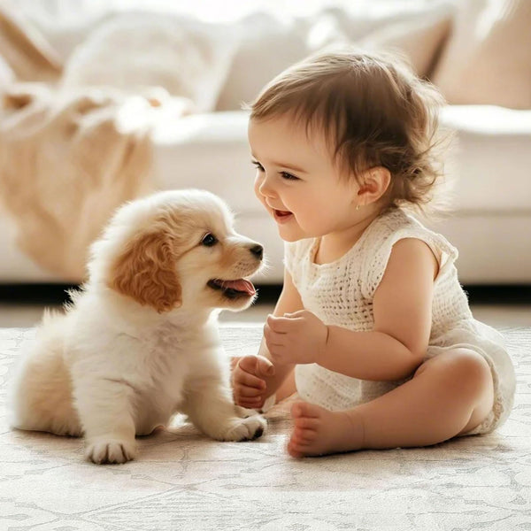 Leesentec Rugs Living Room Large Rug 200x250cm Cream Light Grey White Abstract Modern Geometrical Short Pile Rugs Easy Care Soft Non-slip Carpet