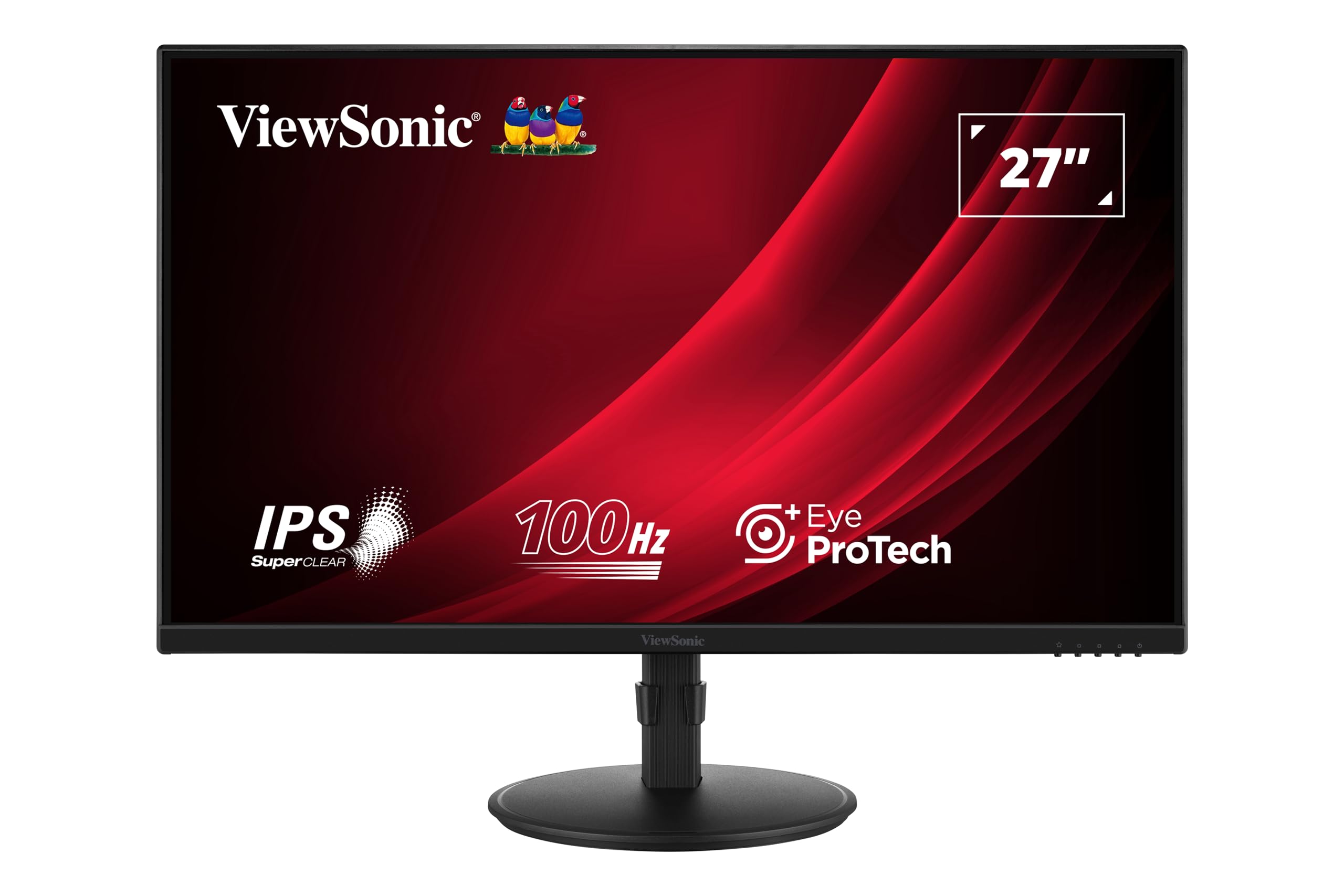 ViewSonic VA3209-2K-MHD 32-inch 2K QHD IPS Monitor, 75Hz VRR, HDR10, with HDMI, DisplayPort, Integrated Speakers