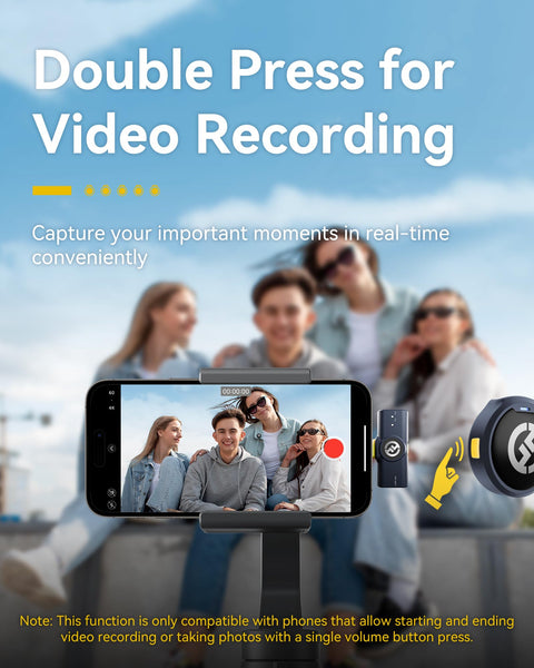 Hollyland Lark M2 Wireless Lavalier Microphone (2TX+1RX) Compatible with Camera, iPhone, Android, PC, 300m LOS Range, Hi-Fi Audio, Noise Cancelling, 40H Duration, Lapel Mic for Livestream Vlog-Black