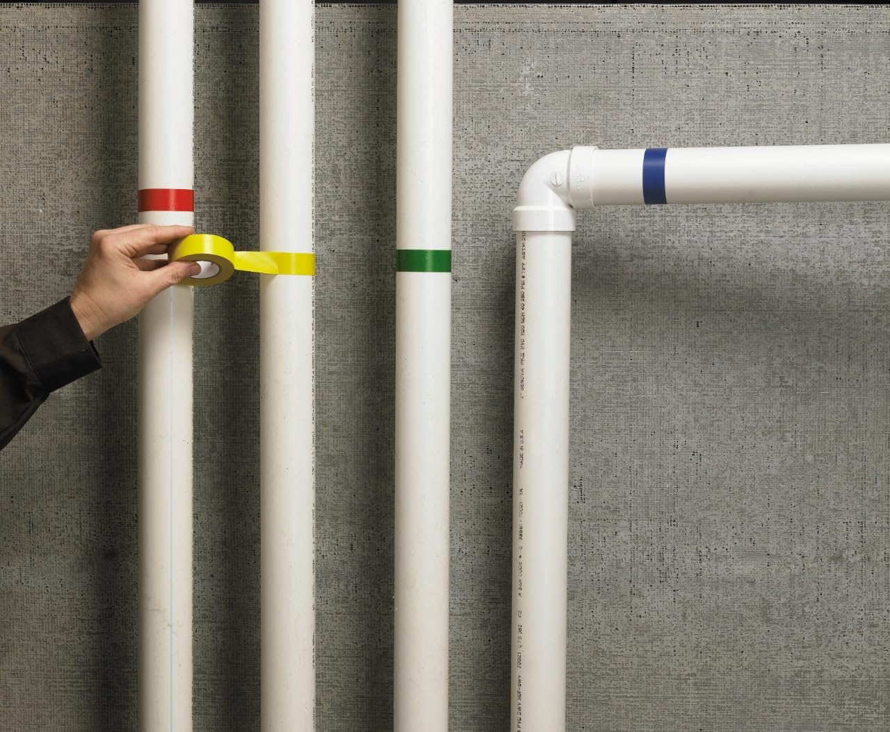 3M General Purpose Vinyl Tape 764i, 50 mm x 33 m, Orange